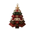 thumbnail image 2 of Layered Fabric Tree Ornament DIY Sewing Kit with Button & Hanging，8 Inch Christmas Tree Handmade Decor for Beginner Friendly Gift, 2 of 9