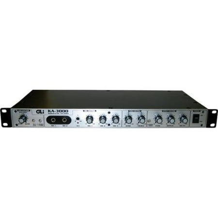 GLI Sound Systems KA-3000 Professional Digital Echo Mic Mixer