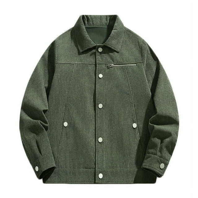 LOVZFMLL Vestes pour Hommes Veste Coquille Rigide Vêtements de Sport d'Extérieur Trench à Col Roulé pour Hommes Veste d'Affaires Décontractée pour Hommes d'Âge Moyen