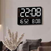 SDFGTstore Contemporary Digital Clock Multifunctional Display Temperature Sensors Count Down