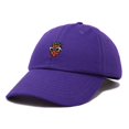 thumbnail image 5 of Dalix Strawberry Embroidered Cap Cotton Baseball Summer Cool Dad Hat Womens in Purple, 5 of 5