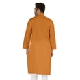 thumbnail image 4 of Atasi Indian Designer Kurta For MensParty Wear DressEmbroideredEthnic Solid Long Cotton Shirt, 4 of 7