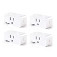 thumbnail image 1 of Sylvania WiFi Smart Plug, Voice Control, Compatible with Alexa and Google Home, Timer, On/Off, White - 4 Pack (75703), 1 of 7