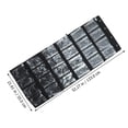 thumbnail image 6 of Raindrops Hanging Storage Bags With Hanger 1Pack Pvc And Non-Woven Fabric 133X55Cm, 6 of 8