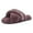 Pink, variant on Women Slippers Cozy Home Slippers Exquisite Beaded Decoration Stylish Warm Structure Open Toe And Heel Design Comfortable Footwear For Autumn Winter Relaxation Time ,Us Size:7.5