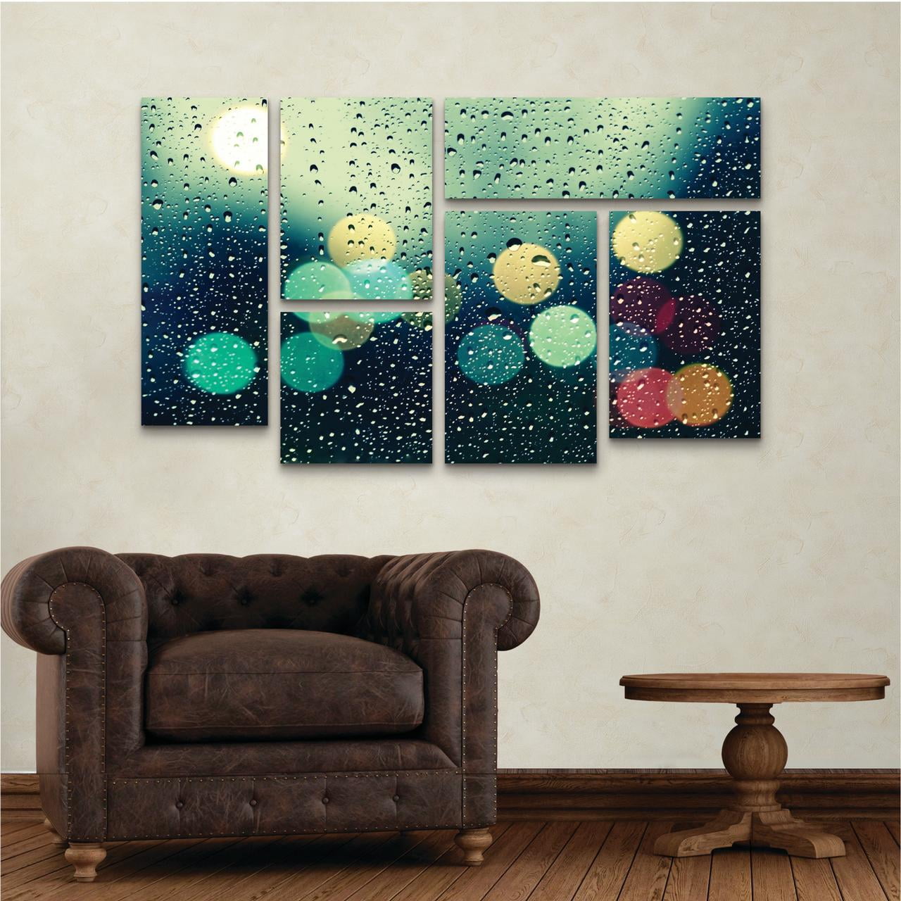 Trademark Fine Art 'Rainy City' Canvas Art by Beata Czyzowska Young