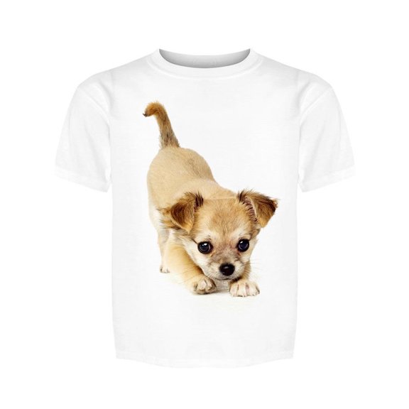Stretching Chihuahua Puppy Tee Girl's -Image by Shutterstock