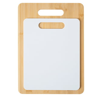 Carrollar Small Flexible Plastic Cutting Board Mats, Cutting Boards Mats  With Food Icons, Gripped Back and Dishwasher Safe, Set of 4 (7.5x11.4inch)