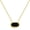 Black, variant on Birthstone Necklace for Women 14k Gold Plated Preppy Oval Stone Necklaces Trendy Zircon Pendant Necklaces Birthday Gifts for Women Mom Wife Friends