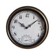 thumbnail image 1 of Reloj de pared resistente al agua con reloj de 12 "para oficina de jardín, 1 of 8