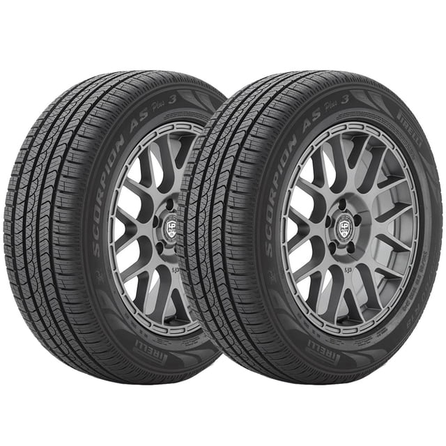Paquete De 2 Llantas 245/55r19 Xl Pirelli Scorpion All Season Plus 3 107h