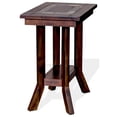 thumbnail image 3 of Odel Accent Chairside Table, Dark Brown Mahogany, Rectangular 25 Inch, 3 of 6