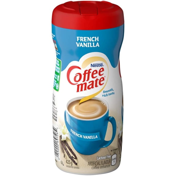 Coffee-Mate Powder French Vanilla, Coffee Whitener – 425g (15 oz)