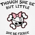 thumbnail image 3 of CafePress - She Be Fierce Kids Light T Shirt - Light T-Shirt Kids XS-XL, 3 of 4