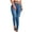 Light Blue, variant on Aayomet Jeans For Women Jeggings for Women High Waist, Stretchy Jeans Slim Fit Leg Pull on Jean with Pockets, Soft Breathable Cotton Blend,Dark Blue L