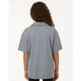 thumbnail image 3 of AllPro 41800Y Pro-Lock Youth Performance Polo-Heather Steel-S, 3 of 6