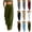 Army Green, variant on Gamivast Cargo Pants for Women Linen Wide Leg Lightweight High Waisted Drawstring Pull-on Utility Pants with Pockets Full Length Loose Travel Pants Casual Outdoor Wear Outfits Brown M