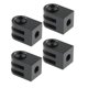 thumbnail image 1 of Accesorio De Adaptador De Soporte De Montaje En Trípode De Monopod CNC De Aleación De 4 Piezas Para Macarena Adaptador de soporte de montaje en trípode, 1 of 8
