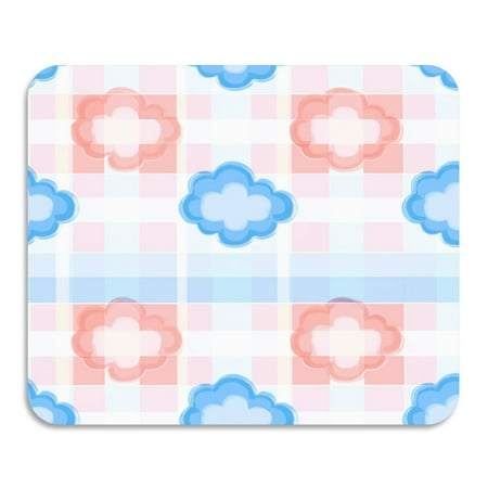 

Blue and Pink Cloud Pattern Diatomaceous Earth Water Absorbent Mat Anti-Slip Rubber Backing 23.6 x 19.7