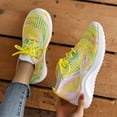 thumbnail image 3 of NOKIO Women's Walking Shoes Lightweight Breathable Flying Woven Mesh Upper Casual Jogging Shoes Ladies Tennis Shoes Workout Footwear Non-Slip Gym Sneakers for Women Daily Wear Sneakers, 3 of 3
