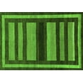 thumbnail image 1 of Ahgly Company Indoor Rectangle Abstract Green Modern Area Rugs, 7' x 9', 1 of 4