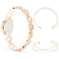 thumbnail image 3 of Conjunto de pulsera de reloj para mujer, pulsera de reloj para mujer y niña, conjunto de pulsera de joyería, conjunto de pulsera de reloj construido para el futuro, 3 of 12