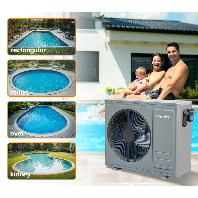 Above Ground 220v Pool Heater 35,100 BTU Swimming Pool Heat