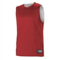 thumbnail image 2 of Alleson Athletic A105BA Adult NBA Blank Reversible Game Jersey - Navy White, 2 of 7