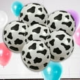 thumbnail image 6 of AkoaDa 10/20/30/50 Pack 12 Inches Funny Cow Print Latex Balloons for Children's Birthday Farm Animal Theme Party Supplies Decoration(Cow Style), 6 of 7