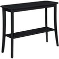 thumbnail image 2 of Pemberly Row Traditional Wood Console Table in Black Wood Finish, 2 of 3