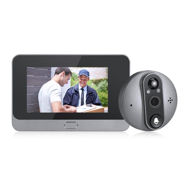 Timbre con vídeo WiFi detección de movimiento timbre inalámbrico 1080P para puerta de apartamento
