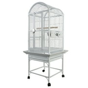 9001818 White Dome Top Bird Cage, by A&E Cage Company