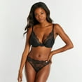 thumbnail image 3 of Journelle Women's Anais Plunge Bra in Black, 3 of 4