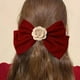thumbnail image 4 of Bowknot Hair Bow Hair Clip Barrettes, para bebés, pequeños, adolescentes, decorativos, niñas, accesorios para el peinado del cabello, Estilo A Macarena pinza de pelo de lazo, 4 of 8