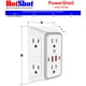 thumbnail image 5 of Multicontacto de Pared VentDepot MXELW-002 2 Piezas Blanco, 5 of 5