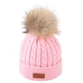 thumbnail image 3 of SDJMa Toddler Kid Girl&Boy Baby Infant Winter Crochet Knit Hat Beanie Hairball Cap, 3 of 3