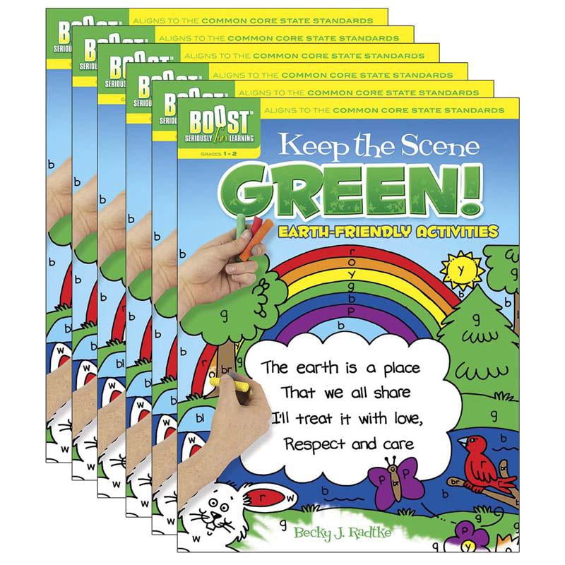 Boost Keep the Scene Green! Earth-Friendly Activities Pack of 6 DP-494179-6