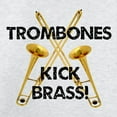 thumbnail image 3 of CafePress - Trombones Kick Brass Sweatshirt - Kids Sweatshirt, Youth Crew Neck Sweatshirt, 3 of 4