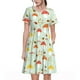 thumbnail image 1 of Disketp Mushroom Bee para Vestido de Manga Corta para Mujeres, Vestidos de Verano para Mujeres, Casual y Holgado para la Playa, 1 of 6