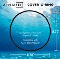 thumbnail image 2 of AppliaFit Couverture Joint Torique Compatible avec Hayward SPX710XZ3 (Lot de 1), 2 of 5