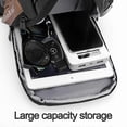 thumbnail image 4 of black*Anti theft Crossbody Sling Bag ,Waterproof Chest Daypack with USB Charging, Shoulder Backpack, 4 of 5