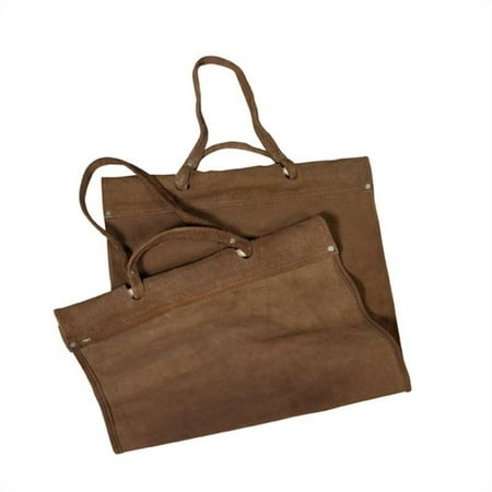 Pemberly Row Replacement Brown Suede Leather Carrier