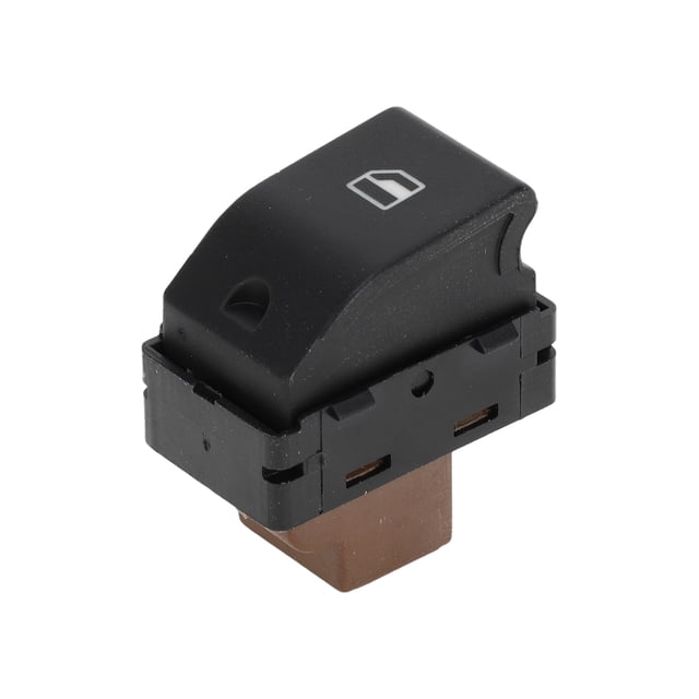 Interruptor de ventana eléctrica para automóvil Unique Bargains No. 5Z0959856, interruptor de control de ventana del lado trasero del pasajero para Volkswagen Polo 9N Fox 5Z1 negro