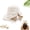 White, variant on Bowknot Wide Brim Sun Protective Hat for Women, 360° UV Block Foldable Beach Hat, Packable Sun Hat for Travel, Cruise & Pool