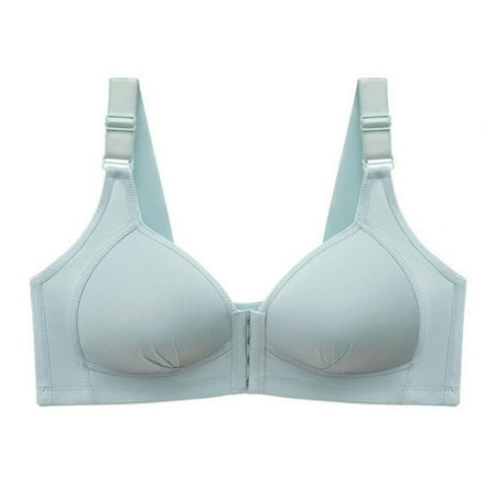 

Fantadool Seamless Bras for Women Fashion Push Up Bra Wire Free Lingerie Full Cup Bralette Cotton Underwear Brassiere Front Closure
