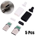thumbnail image 3 of 5Pcsusb3.1Type C Male Pcb Board Welding Line With Black Or White Shell White, 3 of 9