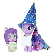 My Little Pony Twilight Sparkle and Spike the Dragon Collector's Series Figures Star Swirl the Bearded Outfit and Spell Book