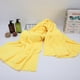 thumbnail image 1 of Nvzi pieza de toallas de baño, toalla de baño de vellón coral de alta densidad, baño, deportes, toalla de 27,56 x 55,12 pulgadas (amarillo), 1 of 5