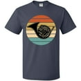 thumbnail image 3 of Inktastic French Horn Retro Music Sunset T-Shirt, 3 of 5