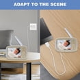 thumbnail image 3 of SGEOYPIL Cargador de 5 V para unidad de monitor, cable de alimentación de seguridad compatible con Infant Optics Baby Monitor DXR-8 PRO Cable de cargador adaptador de monitor original de repuesto —— N, 3 of 5